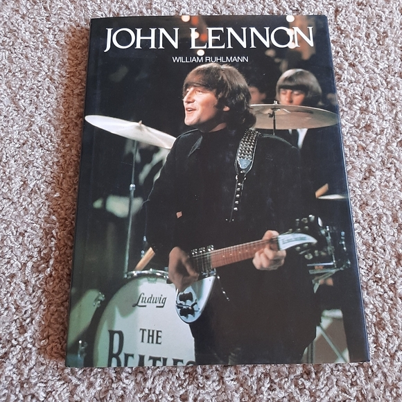 John Lennon book with print & poster very good condition - Picture 1 of 11